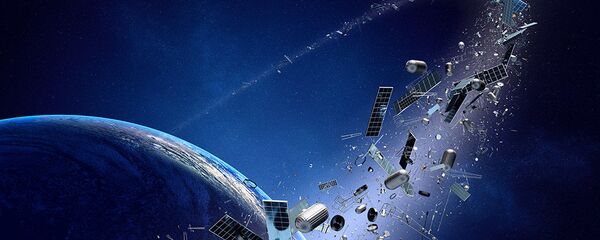 Космический мусор летит к Земле - 俄罗斯卫星通讯社