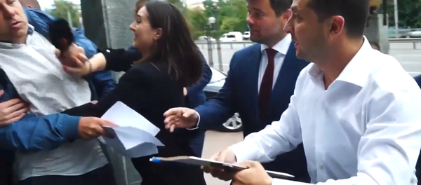 网现泽连斯基发言人推记者视频 - 俄罗斯卫星通讯社