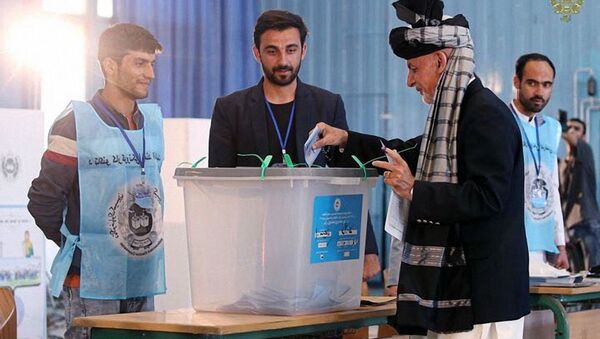阿富汗總統候選人宣佈贏得選舉 選舉委員會予以否認 - 俄羅斯衛星通訊社