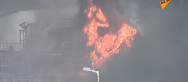 韓國一油輪爆炸致12人受傷 - 俄羅斯衛星通訊社