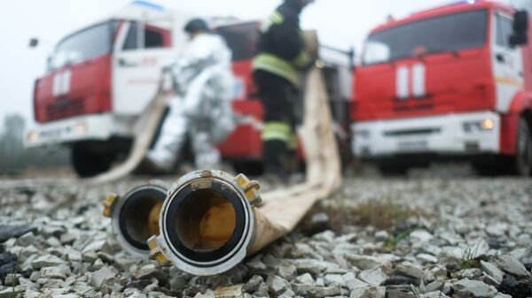 俄布良斯克州州长：消防员已扑灭乌克兰无人机坠落后布良斯克一企业的火灾 - 俄罗斯卫星通讯社
