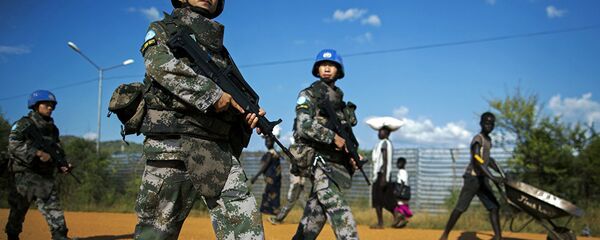 Миротворцы из Китая - 俄羅斯衛星通訊社