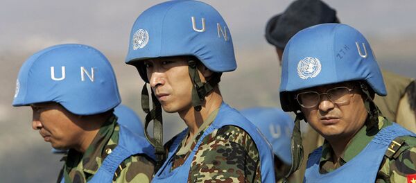 中國維和部隊隊員 - 俄羅斯衛星通訊社