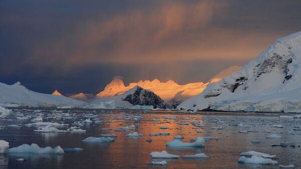 Таяние ледников Антарктиды - 俄罗斯卫星通讯社