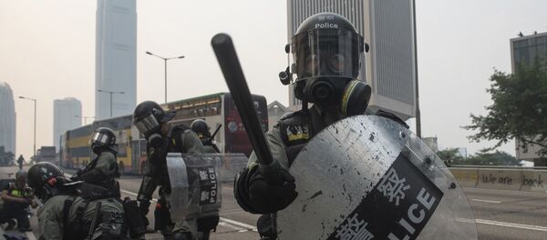 Протесты в Гонконге - 俄羅斯衛星通訊社