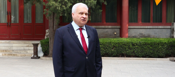 俄羅斯駐華大使傑尼索夫向中國人民祝賀新中國成立70週年 - 俄羅斯衛星通訊社