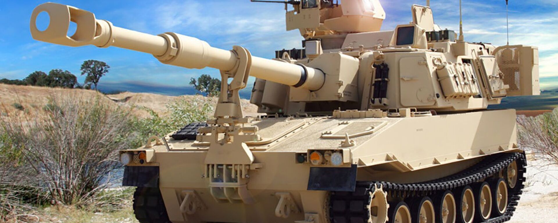 Самоходная артиллерийская установка M109A7 Paladin - 俄羅斯衛星通訊社, 1920, 05.10.2025