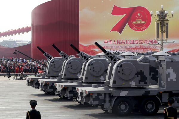 亮相中国70周年国庆阅兵的军事装备 - 俄罗斯卫星通讯社