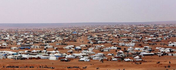 Лагерь беженцев Эр-Рукбан - 俄罗斯卫星通讯社
