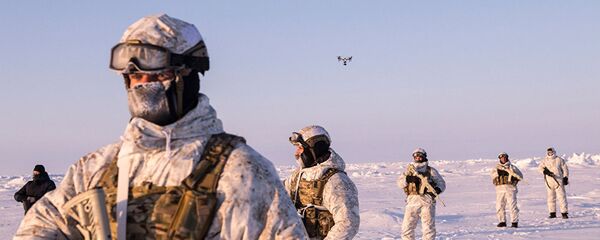 俄羅斯軍隊在北極 - 俄羅斯衛星通訊社