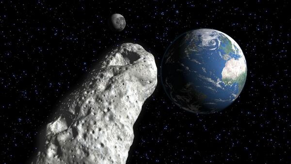 Астероид недалеко от планеты Земля - 俄罗斯卫星通讯社