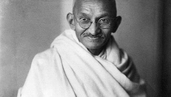 Студийный портрет Махатмы Ганди  - 俄羅斯衛星通訊社