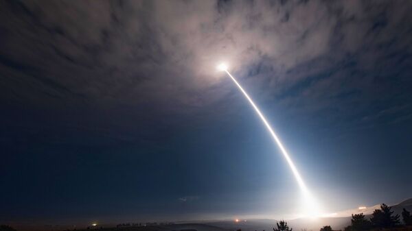 Испытание американской межконтинентальной баллистической ракеты Minuteman III - 俄罗斯卫星通讯社