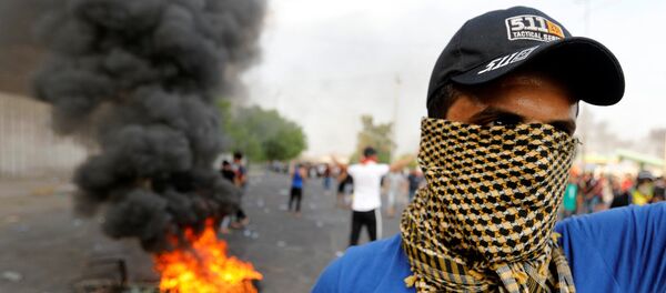 Протестующие в Багдаде - 俄罗斯卫星通讯社