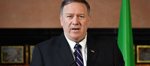 Госсекретарь США Майк Помпео выступает на пресс-конференции в Италии - 俄罗斯卫星通讯社