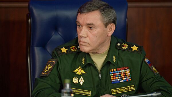 俄羅斯聯邦武裝力量總參謀長格拉西莫夫 - 俄羅斯衛星通訊社