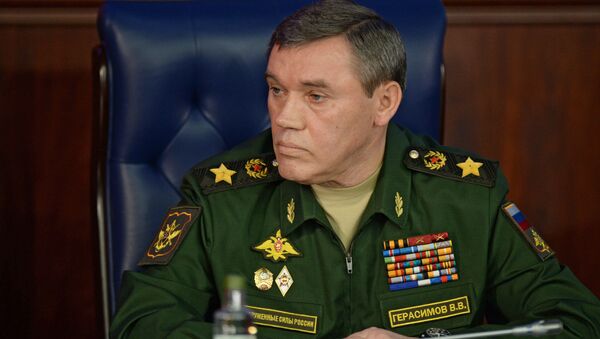 Начальник Генерального штаба Вооруженных сил РФ Валерий Герасимов в Москве - 俄罗斯卫星通讯社