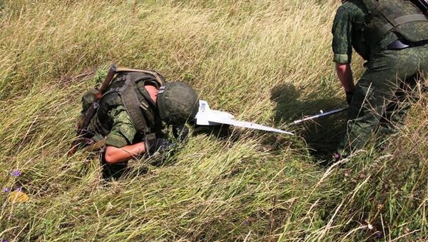 Народная милиция ЛНР сбила ударный беспилотный летательный аппарат украинских силовиков. - 俄罗斯卫星通讯社