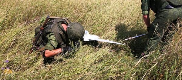 Народная милиция ЛНР сбила ударный беспилотный летательный аппарат украинских силовиков. - 俄罗斯卫星通讯社