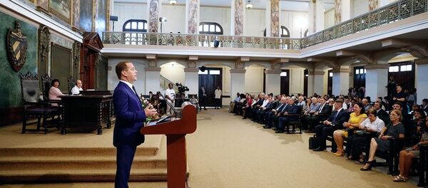 俄总理：委内瑞拉内部问题应由该国自己解决 - 俄罗斯卫星通讯社