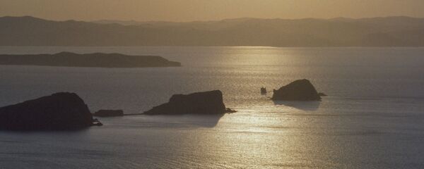Вид на залив Петра Великого в Японском море - 俄罗斯卫星通讯社
