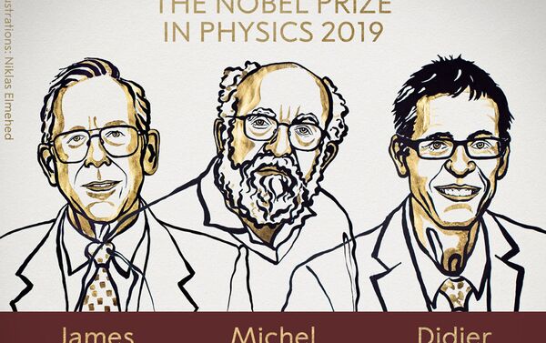 2019年诺贝尔物理学奖公布：James Peebles，Michel Mayor，Didier Queloz获奖 - 俄罗斯卫星通讯社