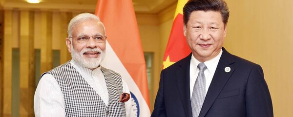 习近平与莫迪 - 俄罗斯卫星通讯社
