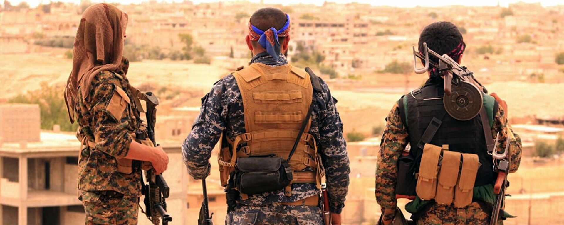 库尔德武装组织“叙利亚民主力量”（SDF）战士（资料图片） - 俄罗斯卫星通讯社, 1920, 20.01.2026