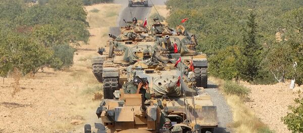 土耳其空軍空襲敘利亞北部城市艾因角 - 俄羅斯衛星通訊社