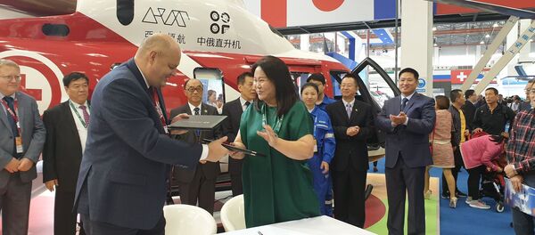 俄罗斯直升机集团公司将向中国交付首批2架安萨特直升机 - 俄罗斯卫星通讯社