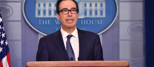 美國財政部長姆努欽 - 俄羅斯衛星通訊社