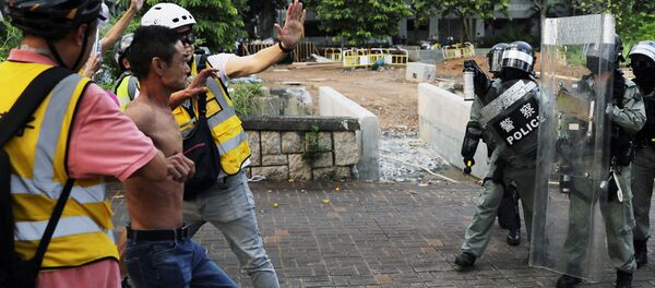 Протесты в Гонконге - 俄羅斯衛星通訊社