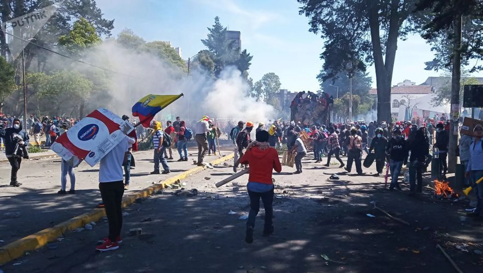Протесты в Эквадоре - 俄罗斯卫星通讯社, 1920, 04.08.2021