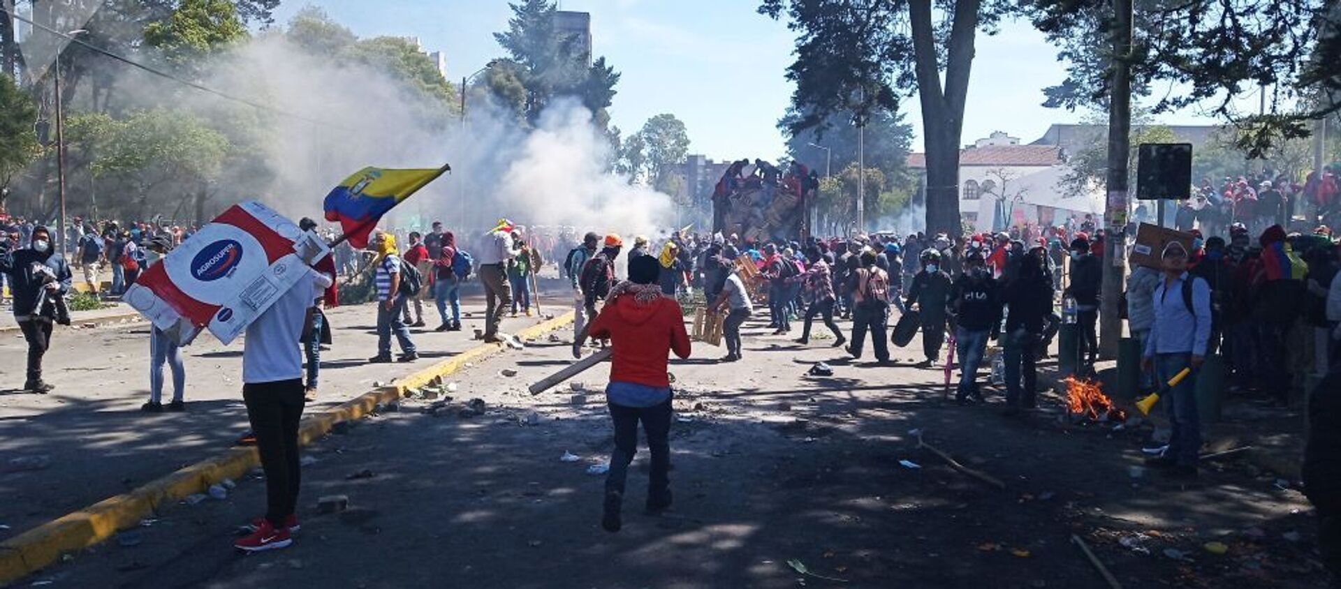 Протесты в Эквадоре - 俄羅斯衛星通訊社, 1920, 04.08.2021