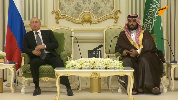俄总统普京访问沙特阿拉伯 - 俄罗斯卫星通讯社