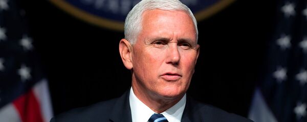Вице-президент США Майкл Пенс в Вашингтоне - 俄罗斯卫星通讯社