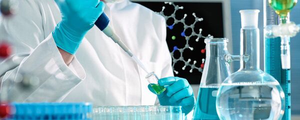 Ученый в лаборатории - 俄罗斯卫星通讯社