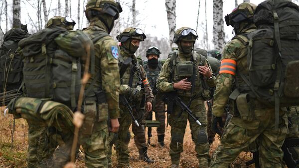 俄國家近衛軍與中國武警部隊摧毀假想恐怖分子營地 - 俄羅斯衛星通訊社