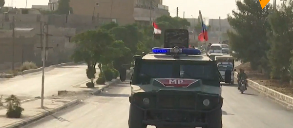 俄军进入曼比季巡逻 - 俄罗斯卫星通讯社