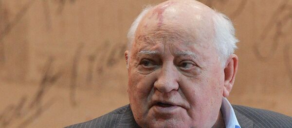 Экс-президент СССР Михаил Горбачев  - 俄罗斯卫星通讯社