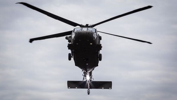 Американский вертолет UH-60M Black Hawk - 俄羅斯衛星通訊社