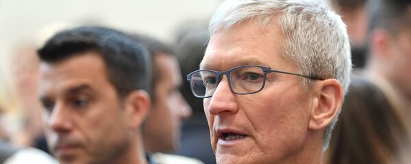 跟踪警察程序删除后苹果首席执行官与中国市场监督管理总局局长见面 - 俄罗斯卫星通讯社