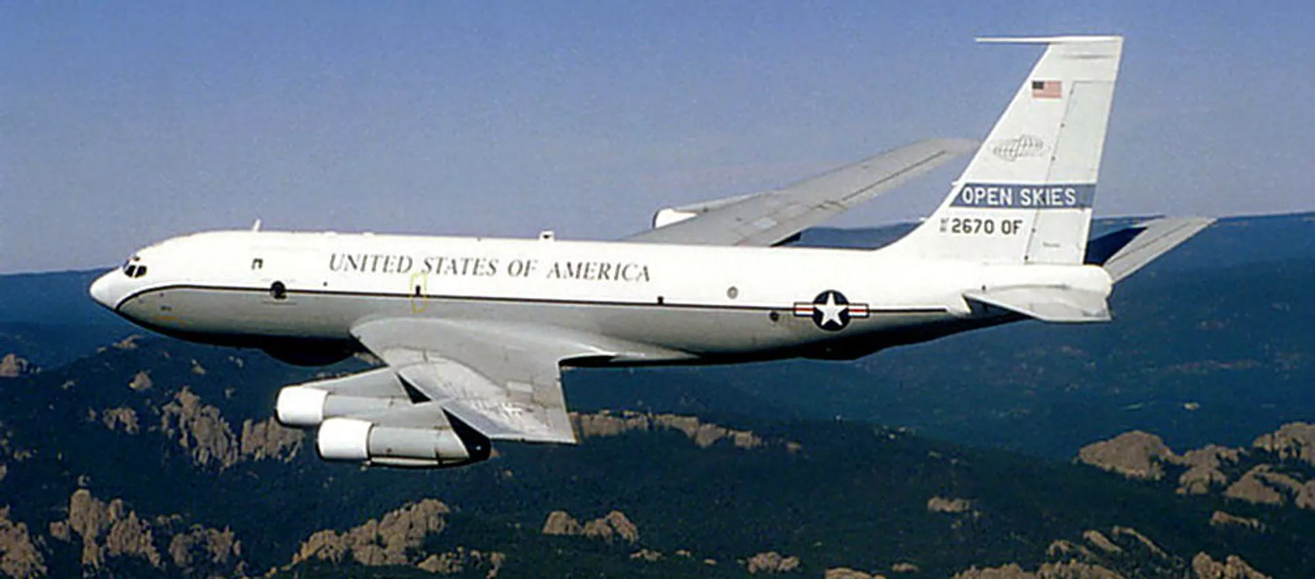 Боинг OC-135B Открытое небо - 俄羅斯衛星通訊社, 1920, 16.05.2021