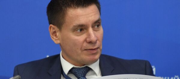 Генеральный директор АО «Российский экспортный центр» Андрей Слепнев  - 俄罗斯卫星通讯社