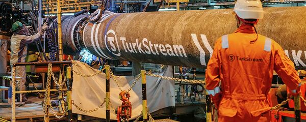 Строительство газопровода Турецкий поток - 俄羅斯衛星通訊社