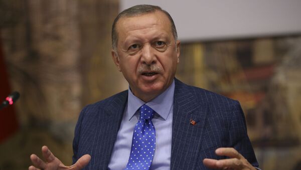 Президент Турции Реджеп Тайип Эрдоган - 俄羅斯衛星通訊社