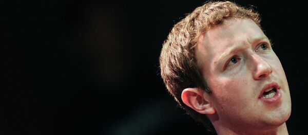 Марк Цукерберг - 俄罗斯卫星通讯社