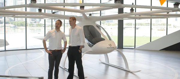 德国推出“飞行出租车” - 俄罗斯卫星通讯社