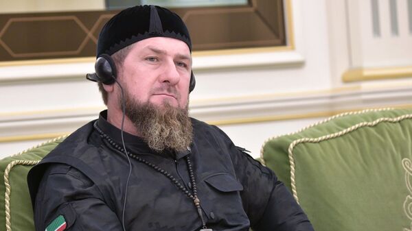 Глава Чечни Рамзан Кадыров - 俄罗斯卫星通讯社