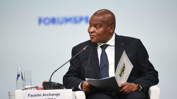 Президент Центральноафриканской Республики Фостен Арканж Туадера - 俄羅斯衛星通訊社